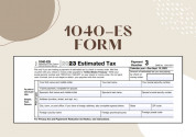 Printable 1040-ES Form for 2023